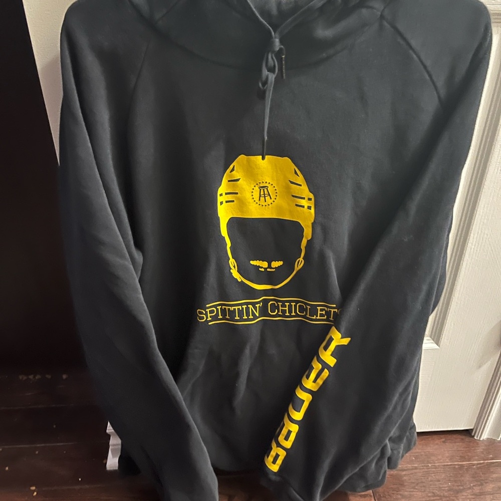 Spittin’ Chiclets Barstool Sports Bauer Sweater Hoodie